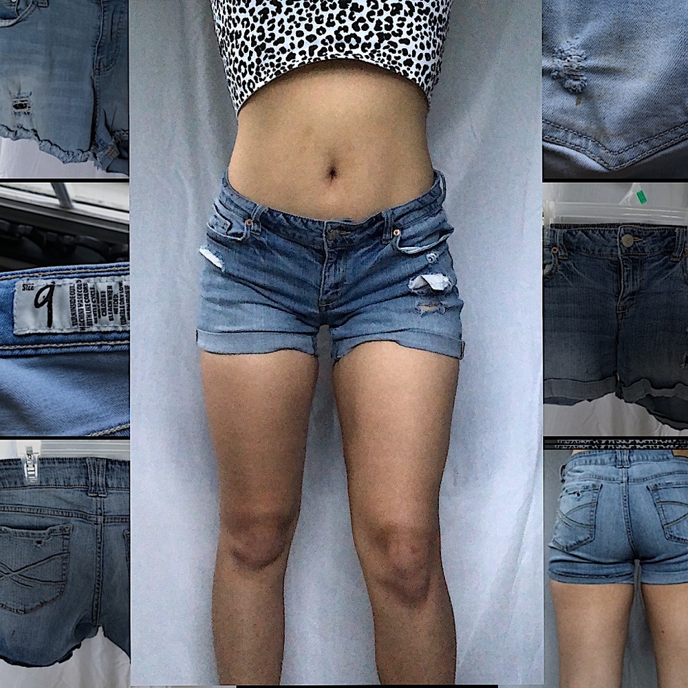 aeropostale jean shorts